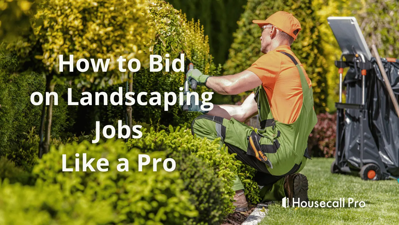 How to bid on landscaping jobs blog banner